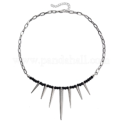 Punk-Choker-Halsketten aus Legierung&nbsp;WGE9FD8-01