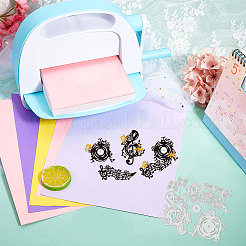 Stencil per fustelle in acciaio al carbonio con note musicali&nbsp;DIY-WH0309-1330