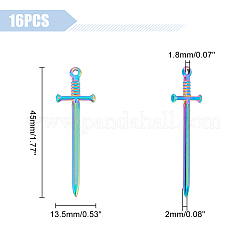 16 шт. подвески из нержавеющей стали 304 STAS-UN0042-58