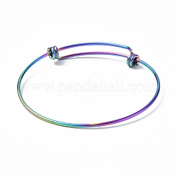 Fabrication de bracelets réglables en acier inoxydable 304 avec placage ionique (IP)&nbsp;MAK-F286-01MC