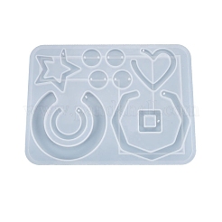 Accessori per orecchini pendenti fai da te stampi in silicone&nbsp;X-DIY-D049-13