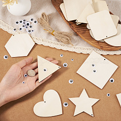 DIY-Sets zur Herstellung von Anhängerdekorationen&nbsp;DIY-CW0001-46C