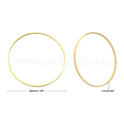 Латунные соединительные колечки&nbsp;X-EC18730MM-G