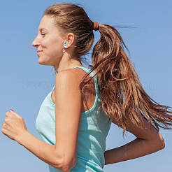 2 шт. Цепочка для наушников из нержавеющей стали 304 HJEW-DR00195