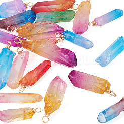 Pendenti in quarzo tinto naturale 20 pz&nbsp;PALLOY-TAC0246