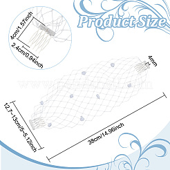 Нейлоновая сетчатая вуаль для лица&nbsp;OHAR-WH0034-09A-02