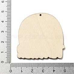 Pendentif en bois&nbsp;WOOD-H107-04-12