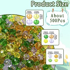 500шт стеклянные бусины на пасхальную тематику&nbsp;GLAA-YWC0004-03