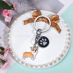 Брелки из сплава эмали KEYC-SW00007-03