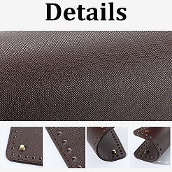 4 шт. 4-цветное дно сумки из искусственной кожи&nbsp;FIND-BBC0004-53