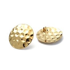 Серьги-гвоздики из нержавеющей стали 201 с ионным покрытием (IP)&nbsp;EJEW-K270-15G