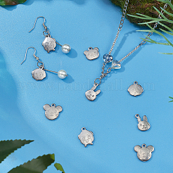 40 шт. 5 подвески из нержавеющей стали 201&nbsp;STAS-DC0008-71