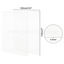 Pannello di plastica trasparente con carta protettiva per la sostituzione della cornice digitale&nbsp;DIY-OC0003-74C