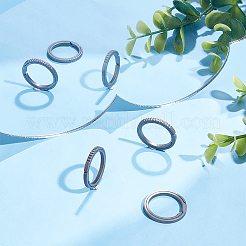 3 шт. разъемные кольца для ключей из титанового сплава&nbsp;FIND-BBC0003-95