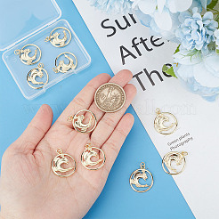 10шт латунные подвески&nbsp;KK-GO0001-24