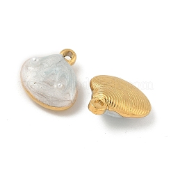 Подвески из нержавеющей стали 304 с эмалью&nbsp;STAS-U057-11G-A