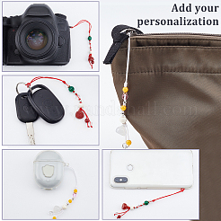 2 шт. 2 цвета натуральный халцедон большой кулон украшение&nbsp;HJEW-OC0001-09