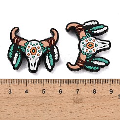 Perles en silicone écologique de qualité alimentaire sur le thème du Far West&nbsp;SIL-T058-04A