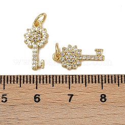 Латунные микро проложить кубического циркония подвески KK-I358-066G-02