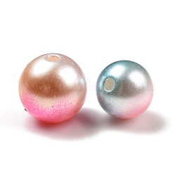 Радуга abs пластиковые жемчужные бусы OACR-MSMC001-03