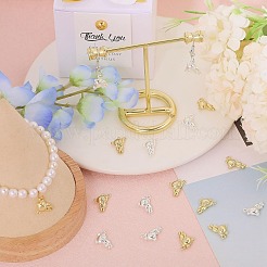 40 шт. 2-цветные подвески из сплава с покрытием для стойки&nbsp;PALLOY-CA0002-39