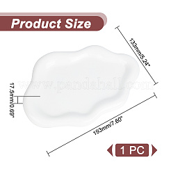 Wolkenform handgefertigtes porzellan-desktop-ablagefach&nbsp;AJEW-WH0413-38A