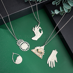 10 шт. 5 подвески из нержавеющей стали 201&nbsp;STAS-UN0034-08