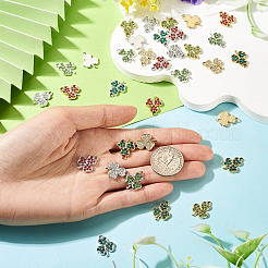 32 stücke 8 stile legierung strass anhänger&nbsp;ALRI-TA0001-45