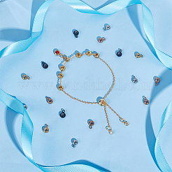 32 шт. 4-х цветные дужки из нержавеющей стали 202&nbsp;STAS-UN0048-17