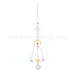 Подвесные хрустальные колокольчики авроры&nbsp;LS-HJEW-Z003-18