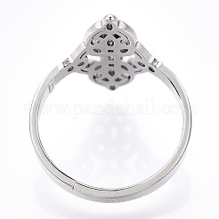 Кольцо для завязывания морского узла из нержавеющей стали марки 304&nbsp;RJEW-T027-01P