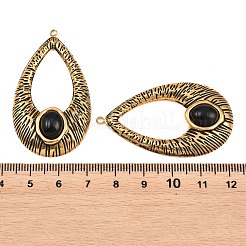 Anhänger aus lackiertem Edelstahl 304 und Kunstharz&nbsp;STAS-G398-17G-01