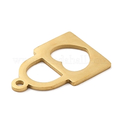 Подвески из нержавеющей стали 304 с вакуумным покрытием pvd&nbsp;LS-STAS-WH0016-05-G02