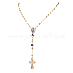 Латунные четки в форме сердца NJEW-JN05627