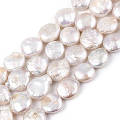 Природные Кеши жемчуг пряди PEAR-S018-02J