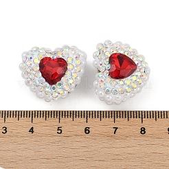 Полимерная Клей Гласс горный хрусталь бисер CLAY-NH0001-13B