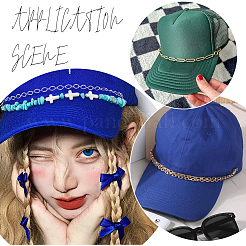 8 шт. 8 стиля: синтетический бирюзовый крест&nbsp;HJEW-SC0002-39