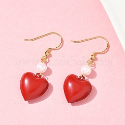 Серьги-подвески из нержавеющей стали 304 с гальваническим покрытием EJEW-Z129-23G