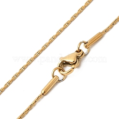 Цепочки-колье из нержавеющей стали 304&nbsp;STAS-O053-16G