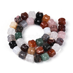 Натуральные и синтетические смешанные каменные бусы пряди&nbsp;G-N353-06A-12