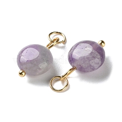 Подвески из натурального аметиста &nbsp;STAS-C120-10G-01
