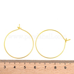 Anelli di fascino in vetro di vino in ottone&nbsp;EC067-3G