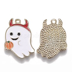 Colgantes de esmalte de aleación de tema de halloween&nbsp;ENAM-J649-02LG