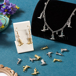 12 Stk. 6 Stile Messing Micro Pave Zirkonia Anhänger&nbsp;KK-TA0003-49