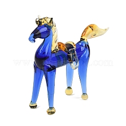 Handgefertigte Lampenglas-Pferdefiguren&nbsp;LAMP-C026-05F