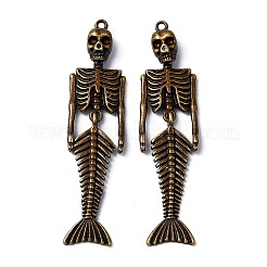 Тибетский сплав стиля большие кулоны&nbsp;LS-X-TIBE-Q067-01AB-NR