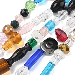 Смешанные стили стеклянные бусины нити&nbsp;GLAA-F081-12A