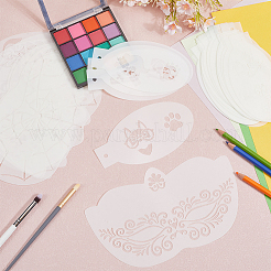 32 pieza de plantillas de plástico para pintar y dibujar&nbsp;DIY-GF0010-77B