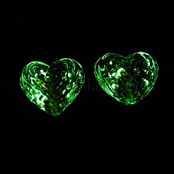 Perline luminose fatte a mano con sabbia dorata&nbsp;FOIL-B001-01C