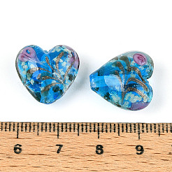 50шт светящиеся бусины лэмпворк ручной работы LAMP-OC0001-72